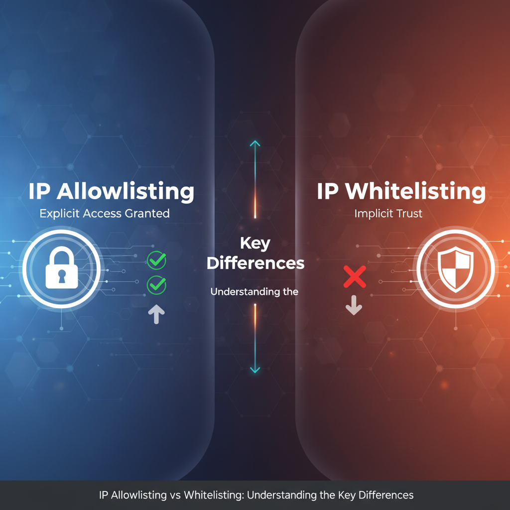 IP Allowlisting vs Whitelisting: Understanding the Key Differences