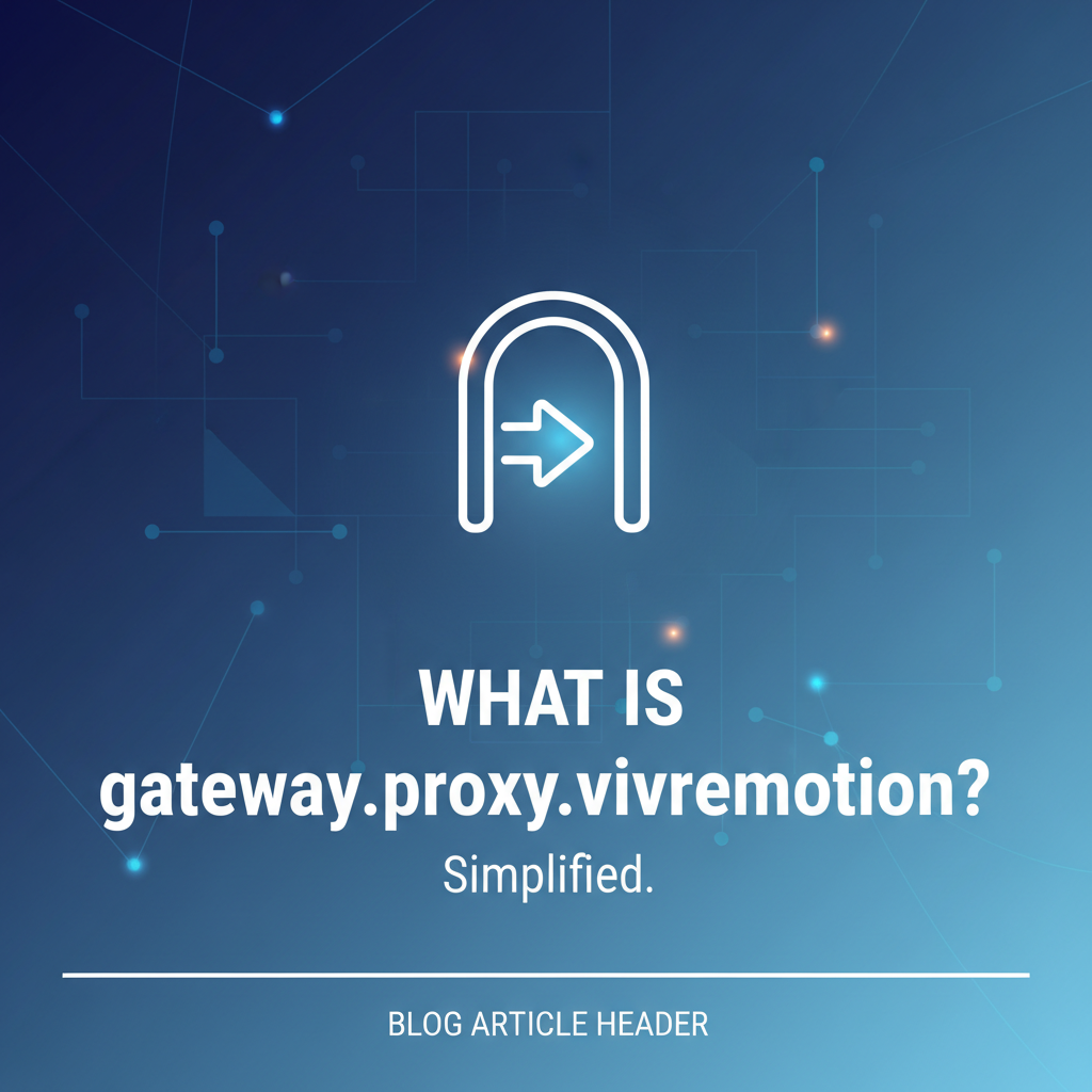What is gateway.proxy.vivremotion? Simplified.