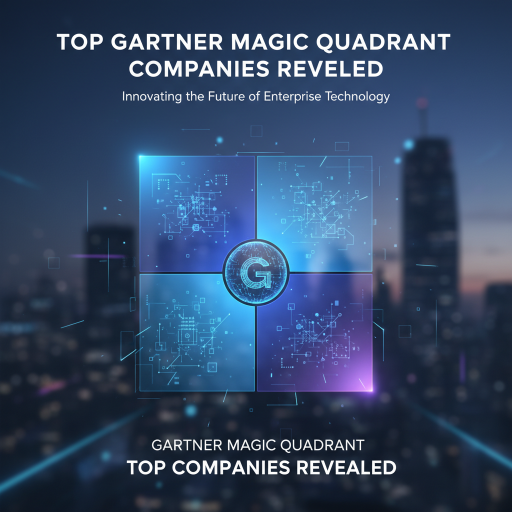 Top Gartner Magic Quadrant Companies Revealed
