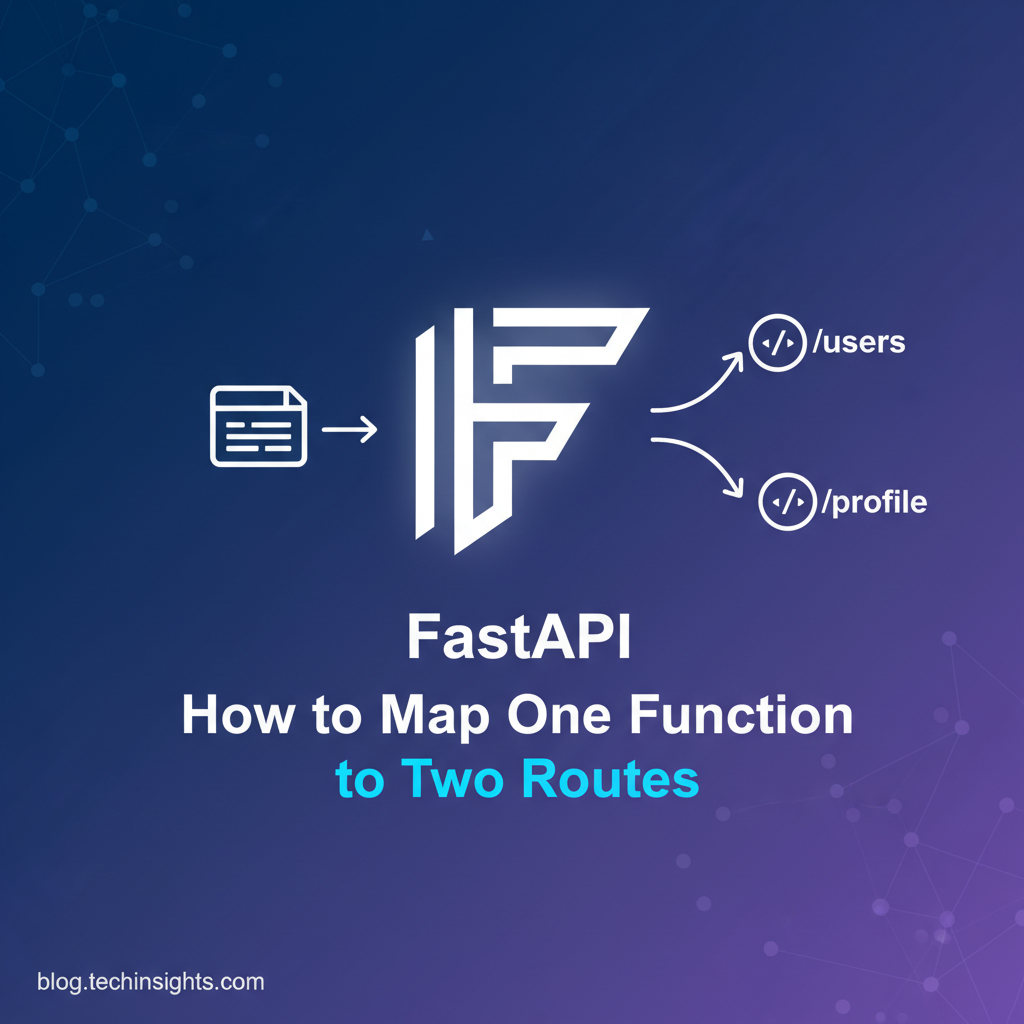 FastAPI: How to Map One Function to Two Routes