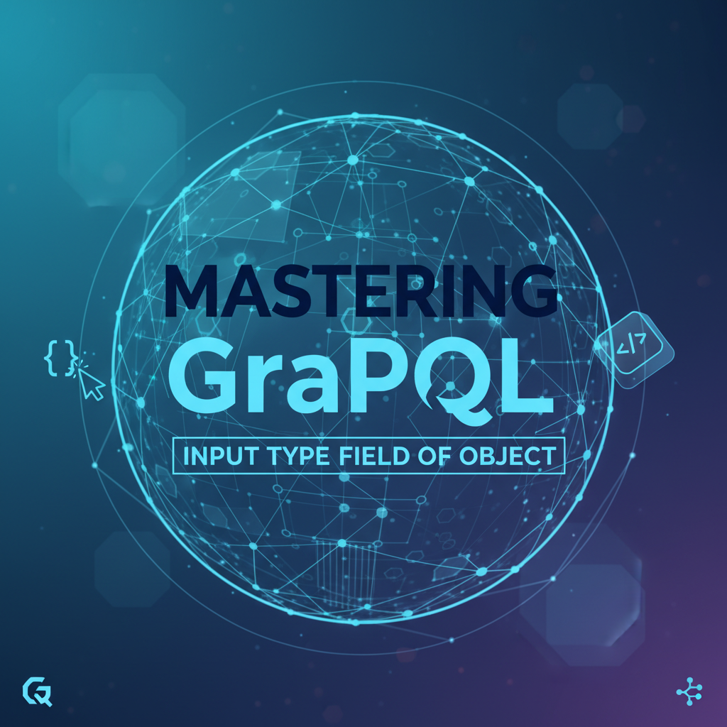 Mastering GraphQL Input Type Field of Object