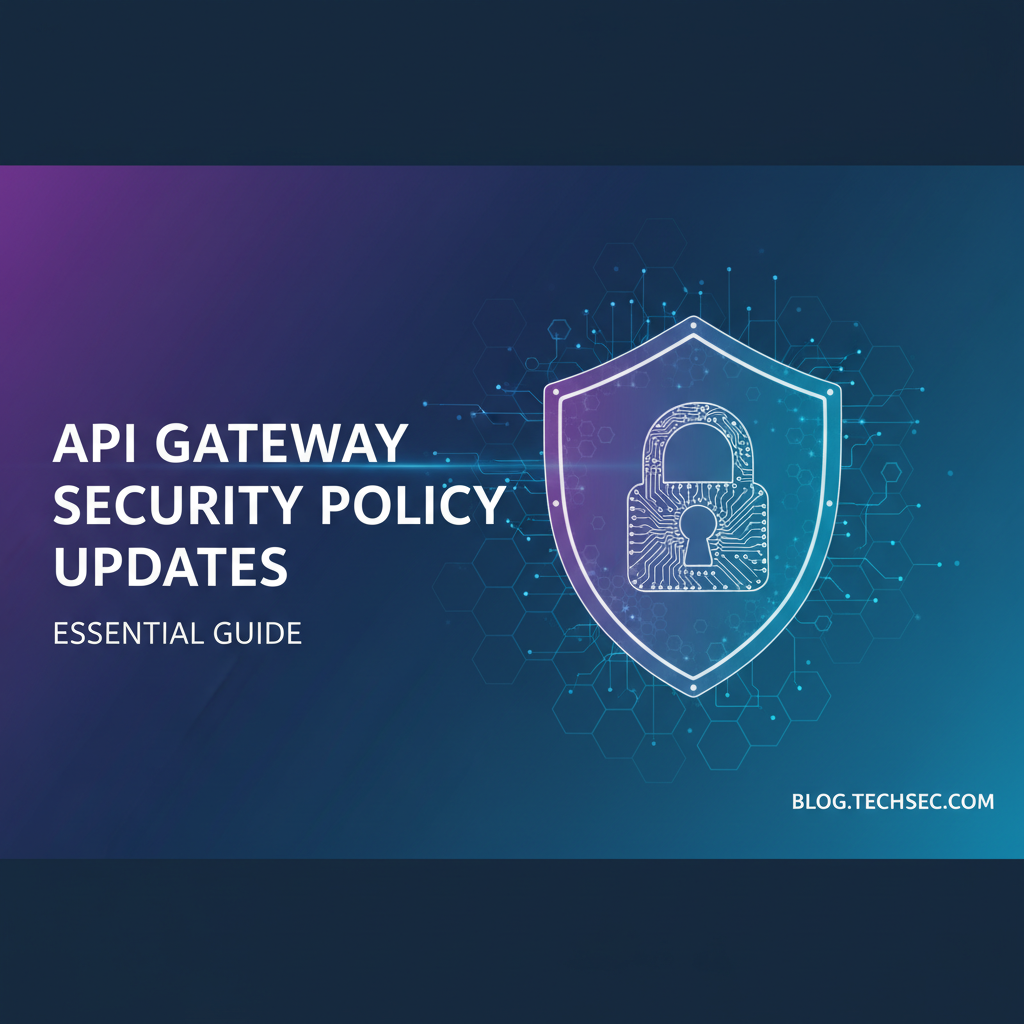 API Gateway Security Policy Updates: Essential Guide