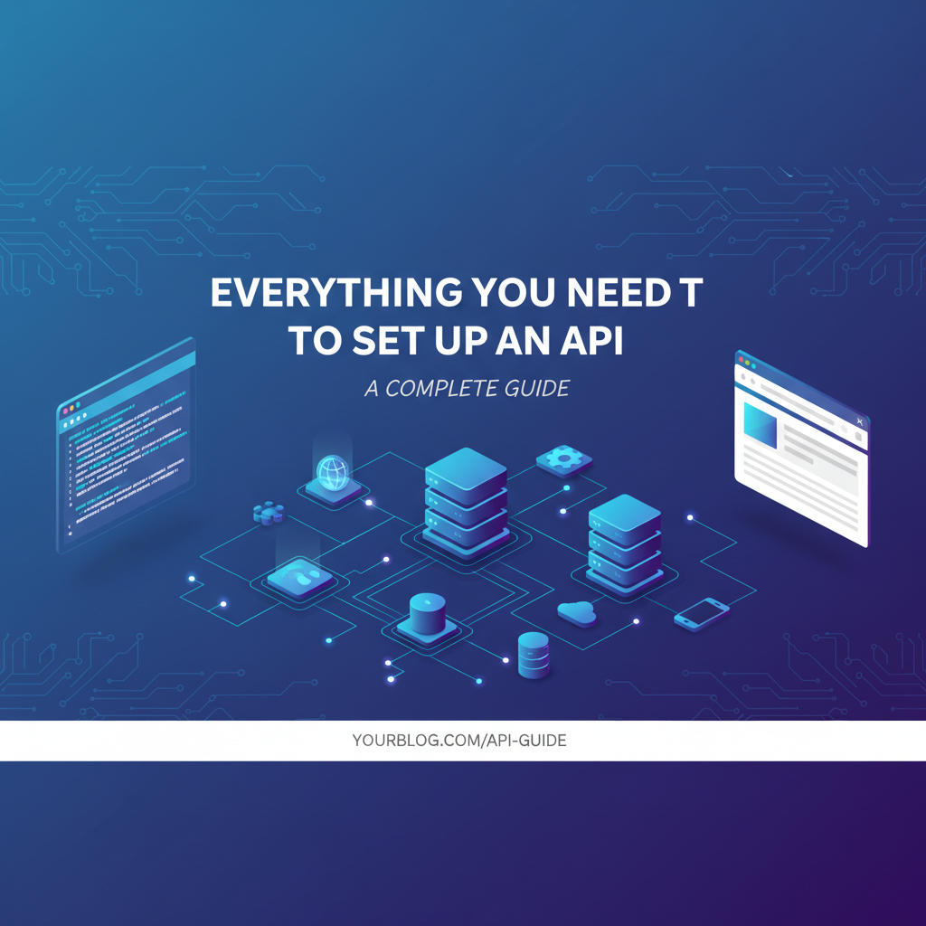 Everything You Need to Set Up an API: A Complete Guide