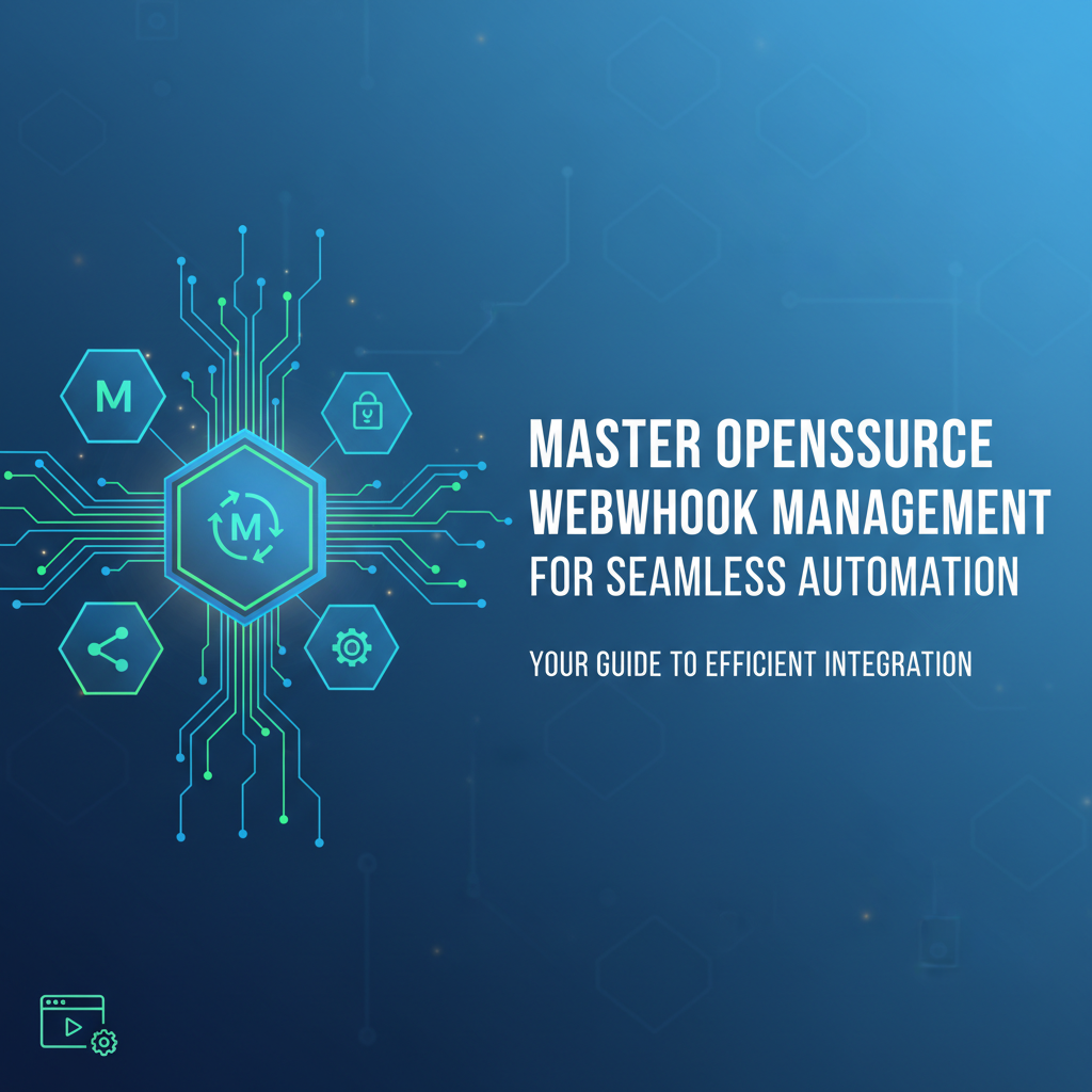 Master Opensource Webhook Management for Seamless Automation