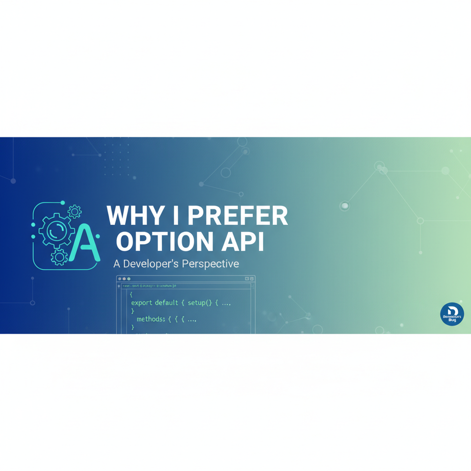 Why I Prefer Option API: A Developer's Perspective