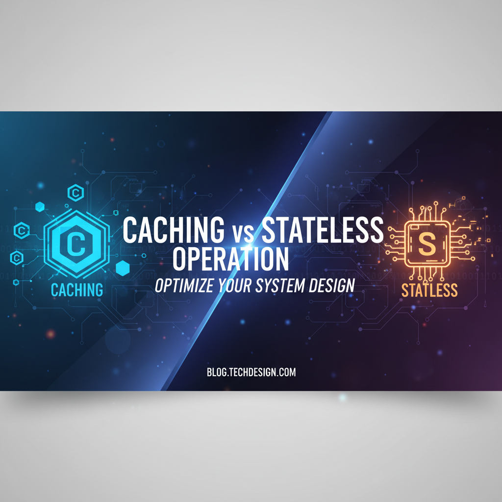 Caching vs Stateless Operation: Optimize Your System Design