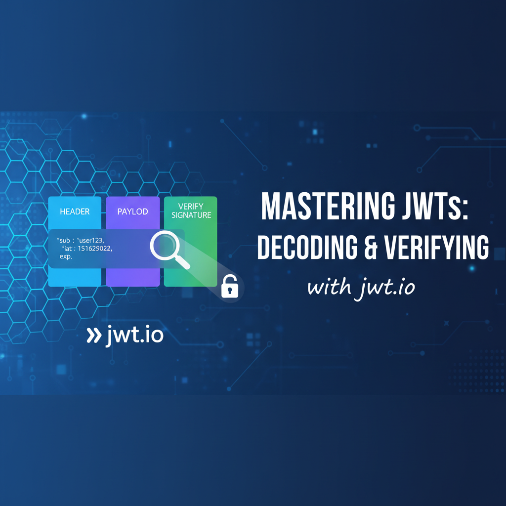 Mastering JWTs: Decoding and Verifying with jwt.io