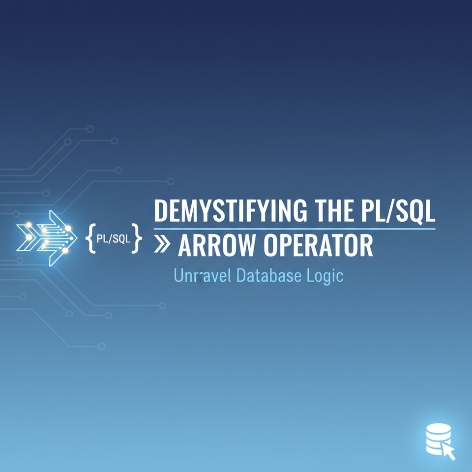 Demystifying the PL/SQL Arrow Operator