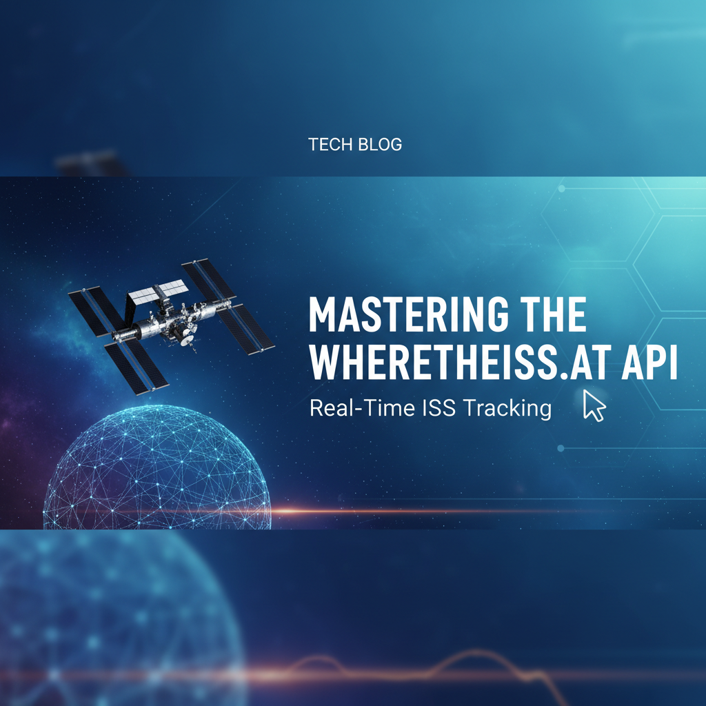 Mastering the Wheretheiss.at API: Real-Time ISS Tracking