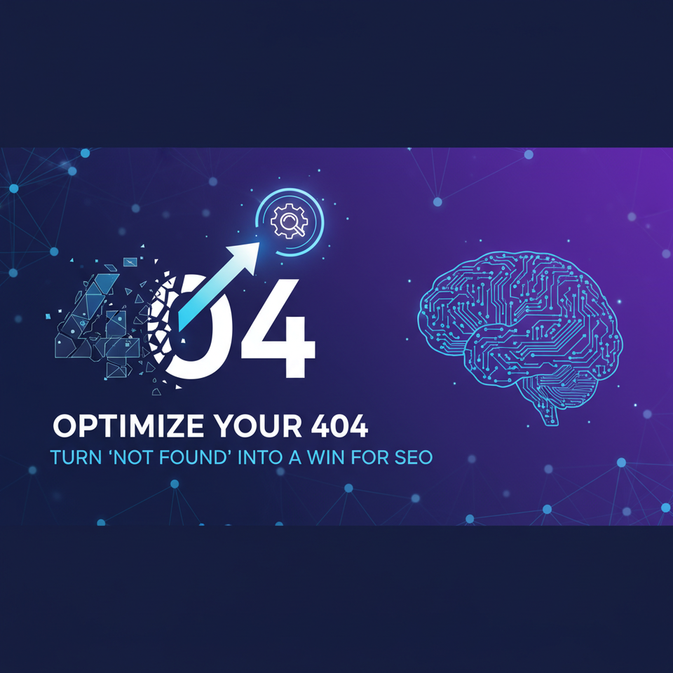 Optimize Your 404: Turn 'Not Found' into a Win for SEO