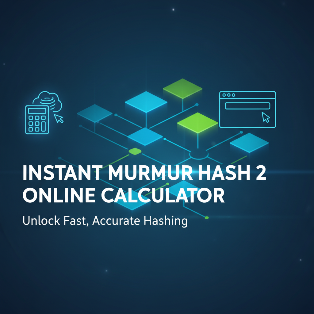 Instant Murmur Hash 2 Online Calculator