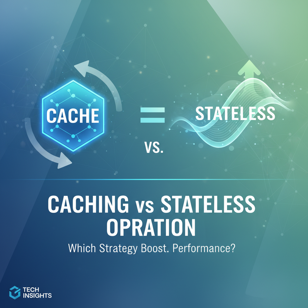 Caching vs Stateless Operation: Which Strategy Boosts Performance?