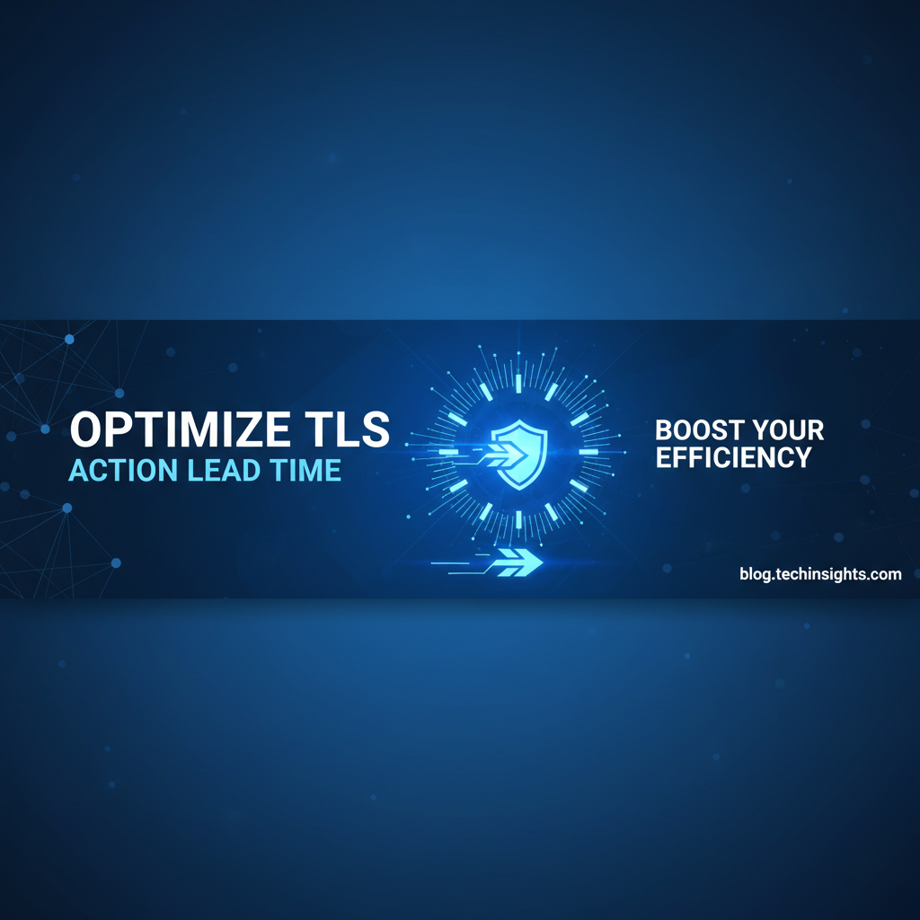 Optimize TLS Action Lead Time: Boost Your Efficiency