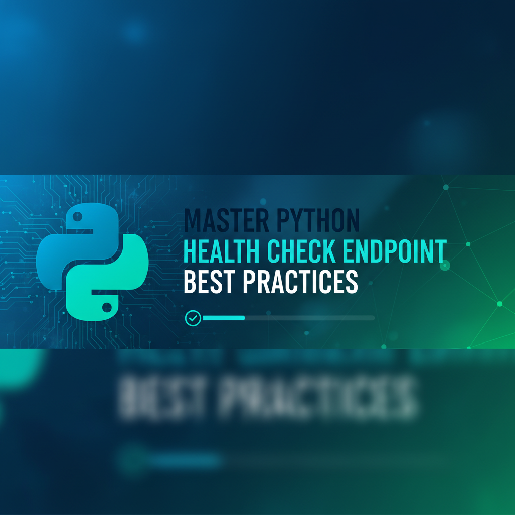 Master Python Health Check Endpoint Example: Best Practices