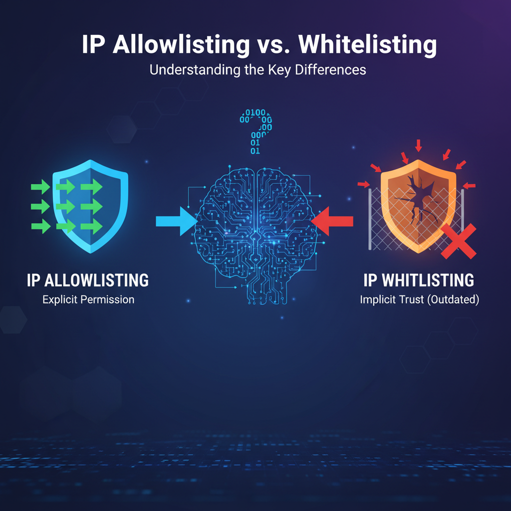 IP Allowlisting vs. Whitelisting: Understanding the Key Differences