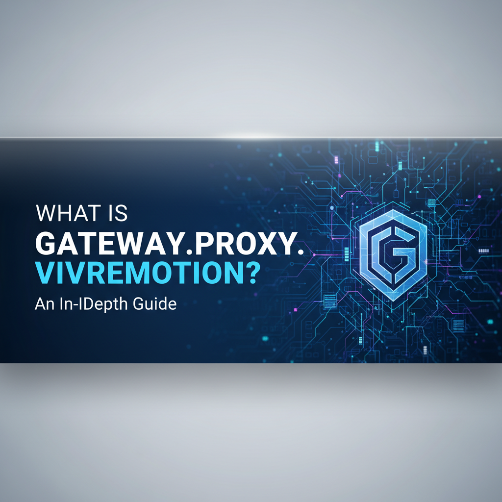 What is gateway.proxy.vivremotion? An In-Depth Guide.