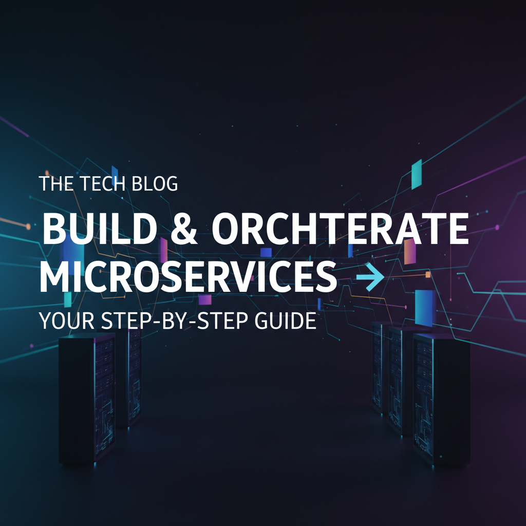 How to Build & Orchestrate Microservices: Your Step-by-Step Guide