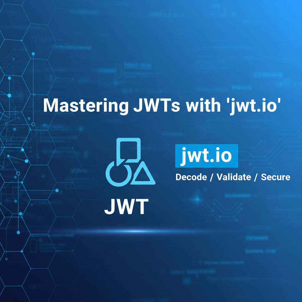Mastering JWTs with `jwt.io`: Decode, Validate & Secure