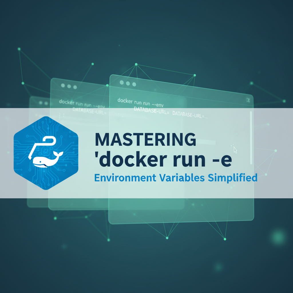 Mastering `docker run -e`: Environment Variables Simplified
