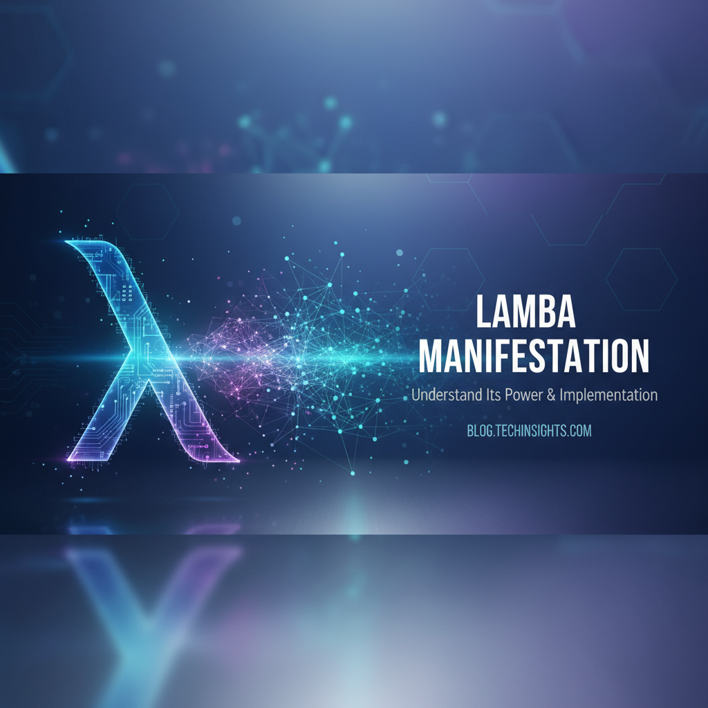 Lambda Manifestation: Understand Its Power & Implementation