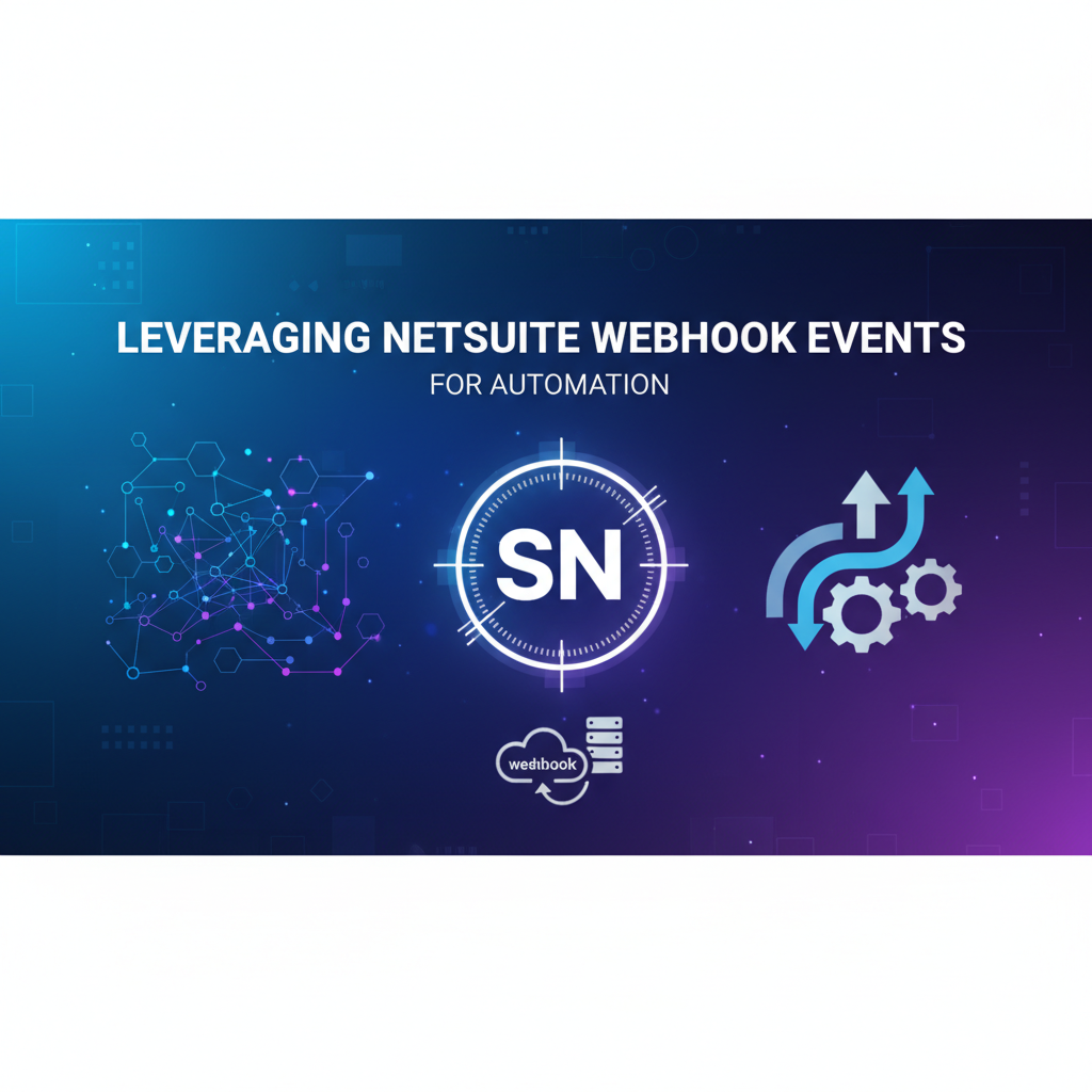 Leveraging NetSuite Webhook Events for Automation