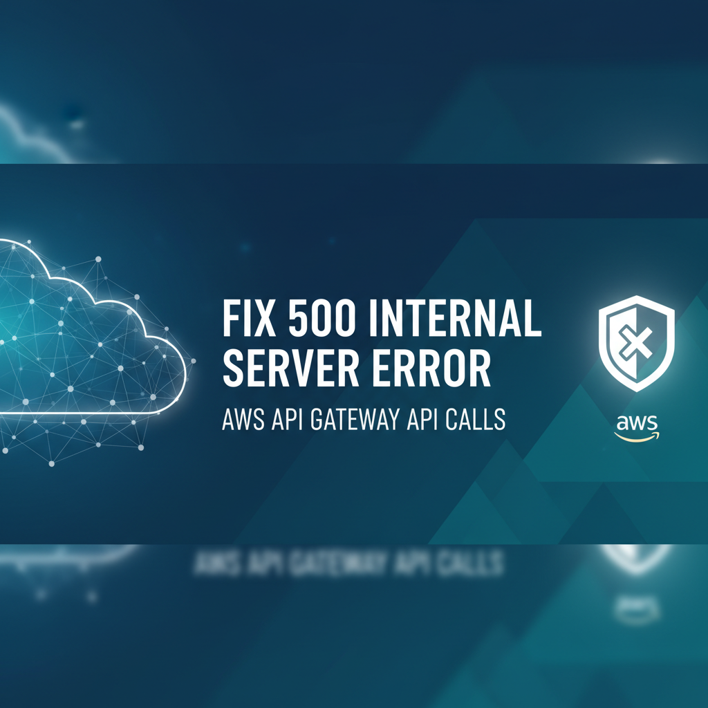 Fix 500 Internal Server Error in AWS API Gateway API Calls