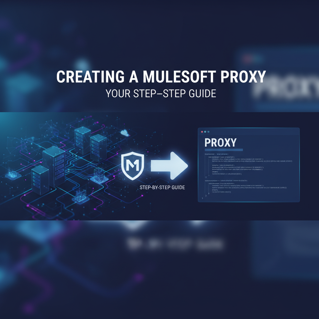Creating a MuleSoft Proxy: Your Step-by-Step Guide