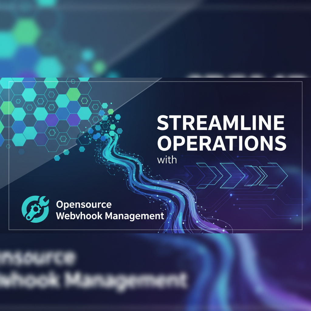 Streamline Operations with Opensource Webhook Management