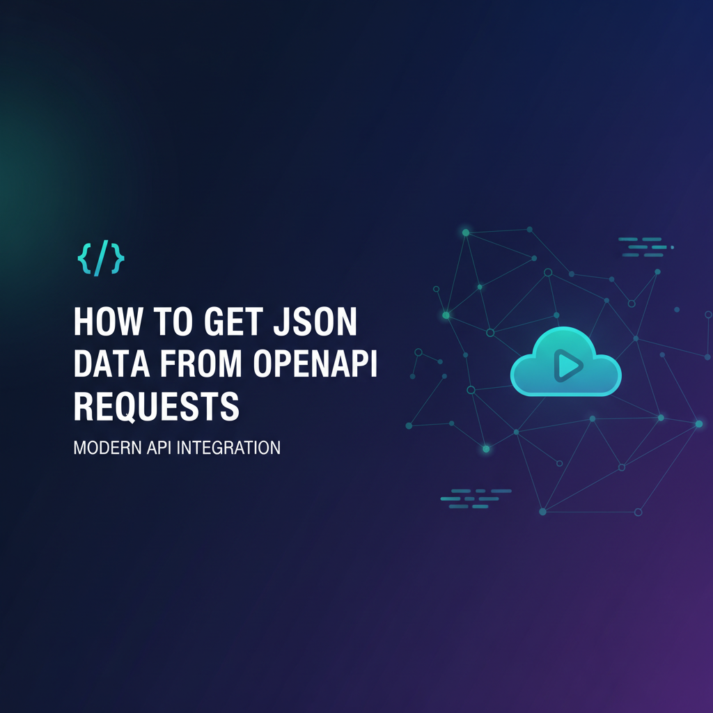 How to Get JSON Data from OpenAPI Requests