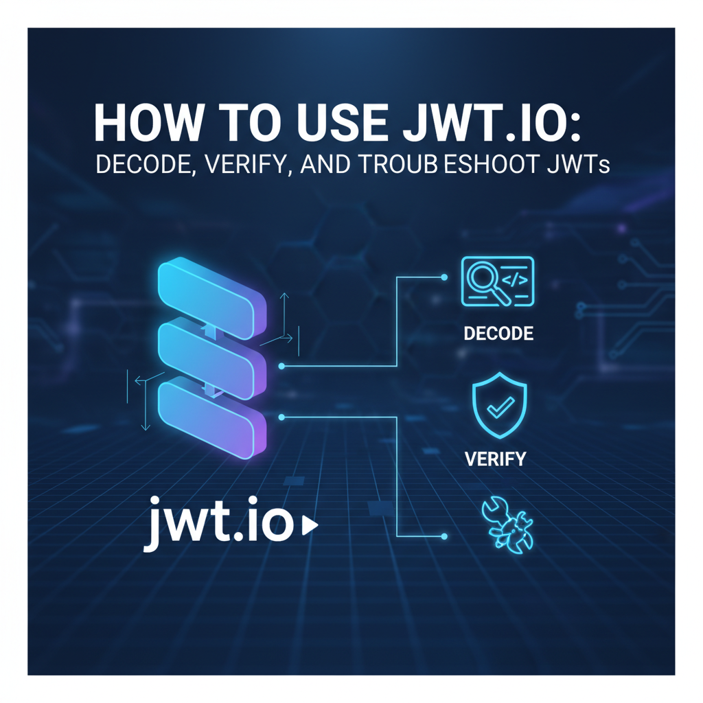 How to Use jwt.io: Decode, Verify, and Troubleshoot JWTs