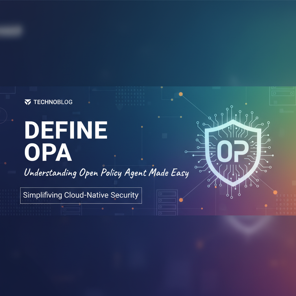 Define OPA: Understanding Open Policy Agent Made Easy