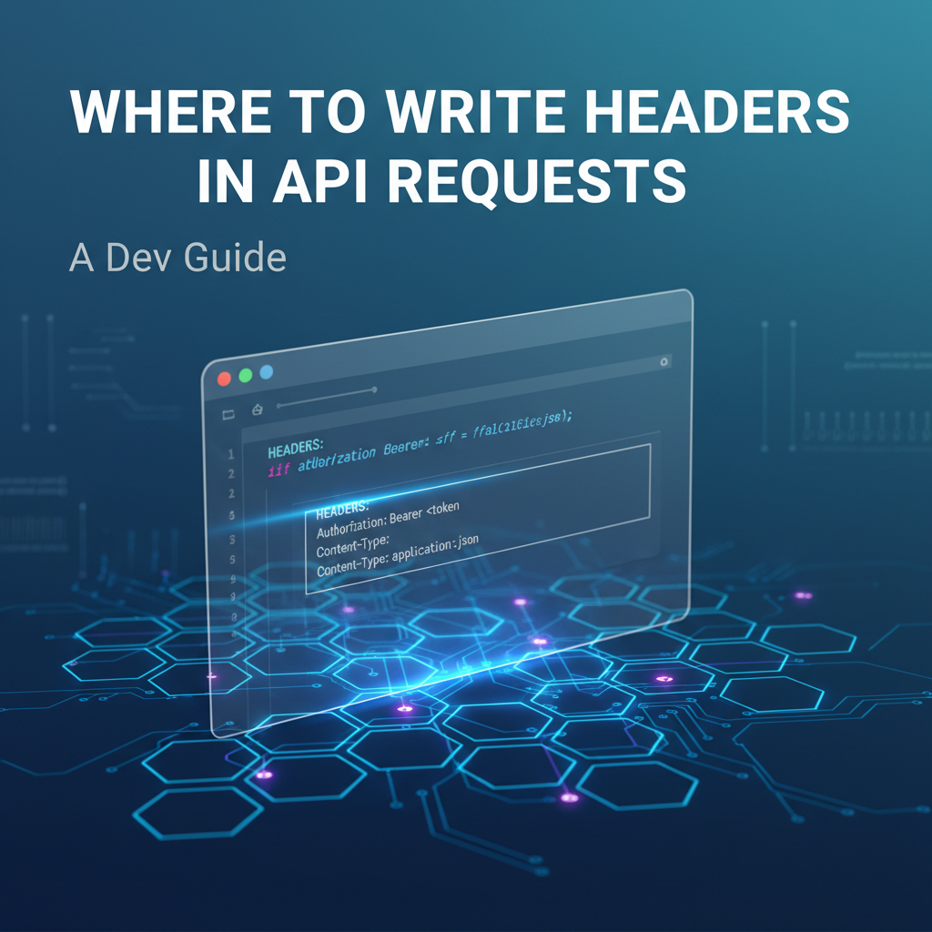Where to Write Headers in API Requests: A Dev Guide