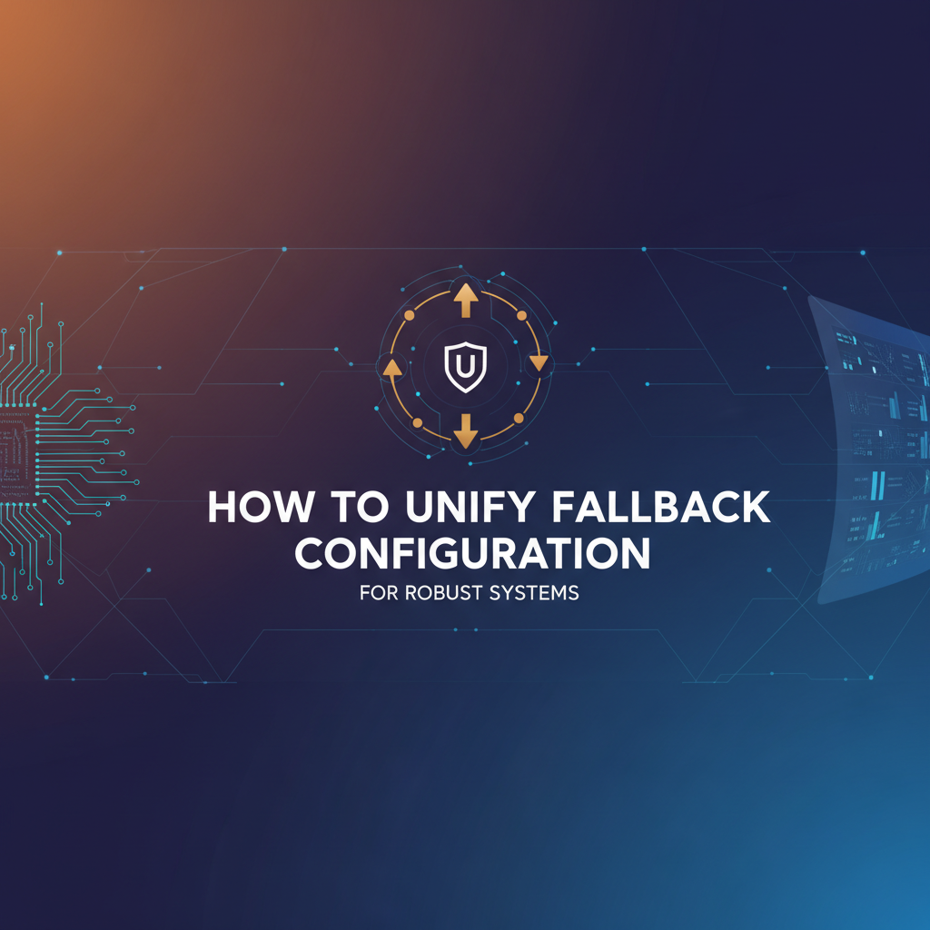 How to Unify Fallback Configuration for Robust Systems