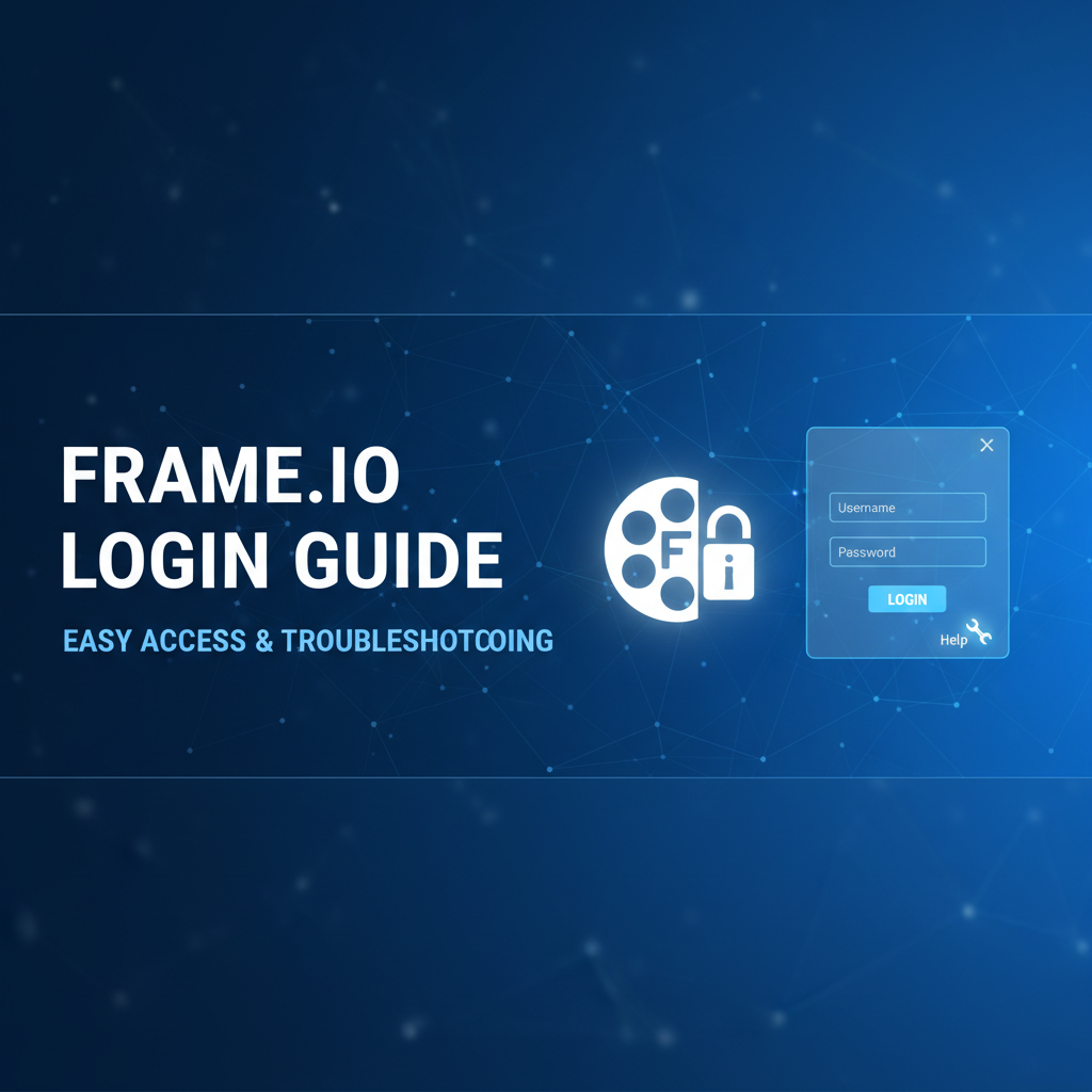 Frame.io Login Guide: Easy Access & Troubleshooting