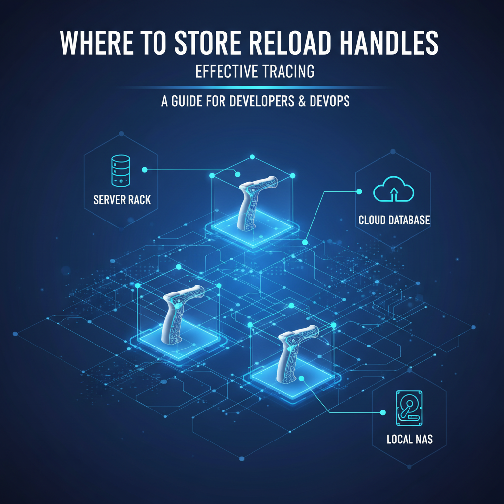 Where to Store Reload Handles for Effective Tracing