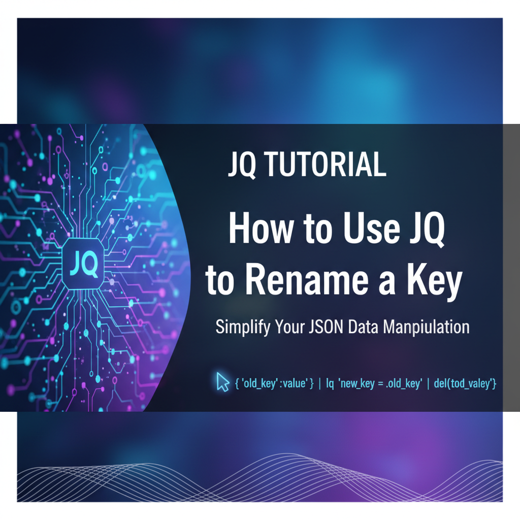 JQ Tutorial: How to Use JQ to Rename a Key