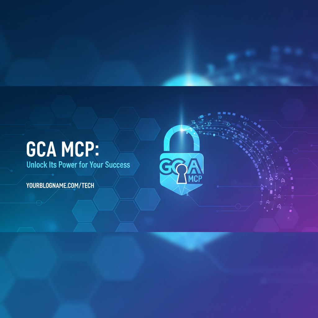 GCA MCP: Unlock Its Power for Your Success