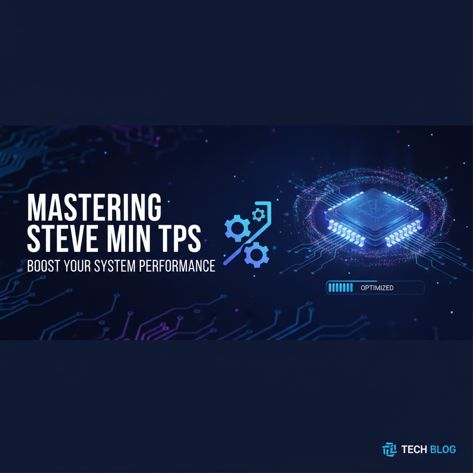 Mastering Steve Min TPS: Boost Your System Performance