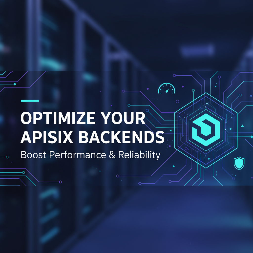 Optimize Your APISIX Backends: Boost Performance & Reliability