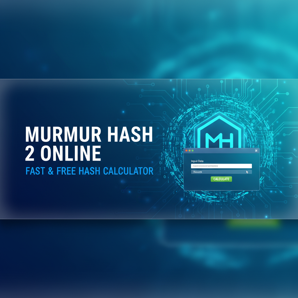 Murmur Hash 2 Online: Fast & Free Hash Calculator