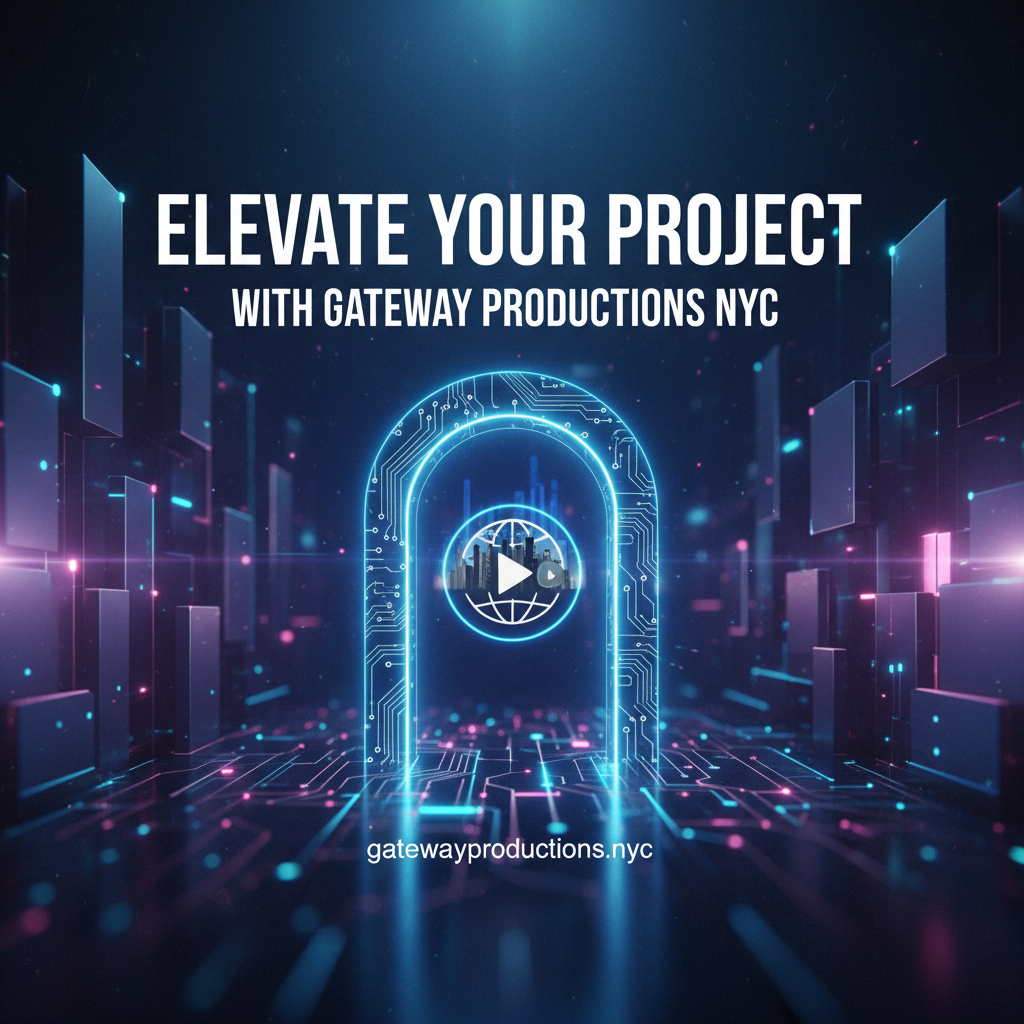 Elevate Your Project with Gateway Productions NYC