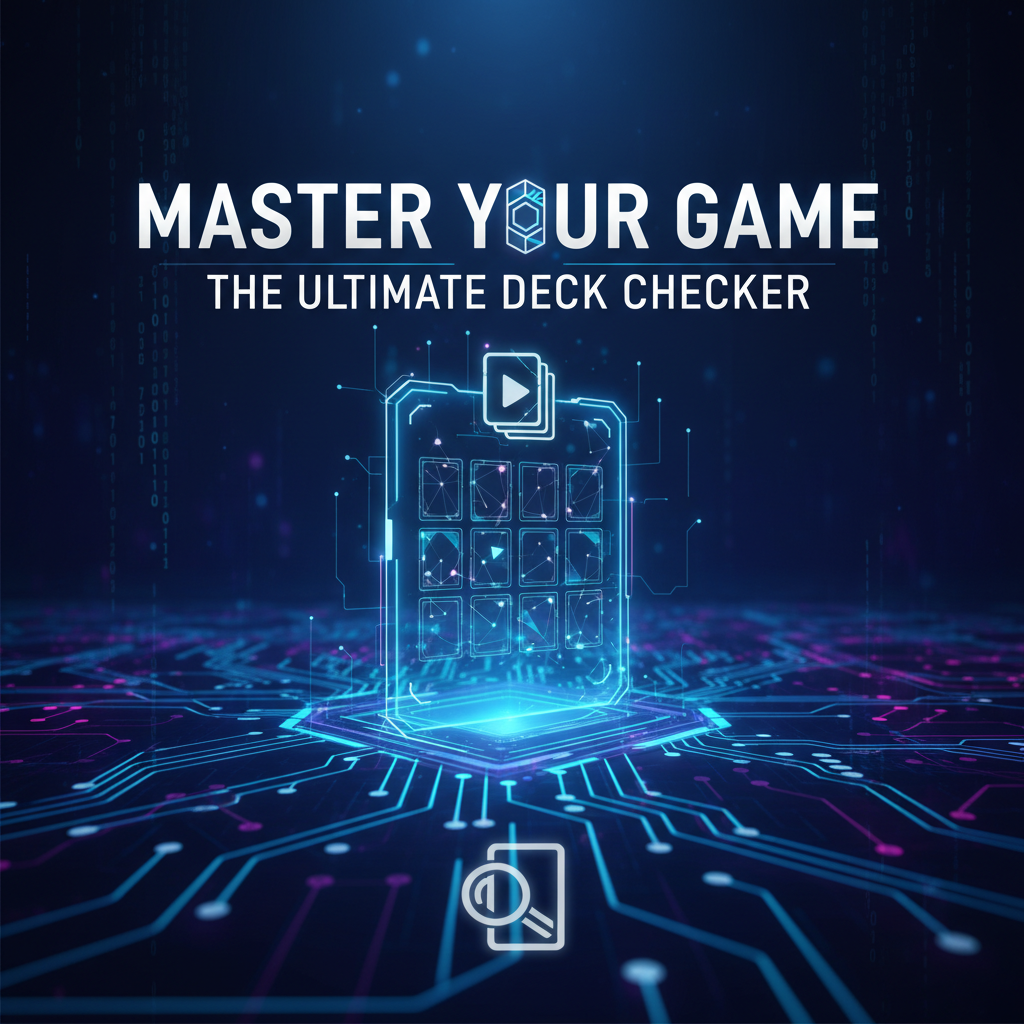 Master Your Game with the Ultimate Deck Checker
