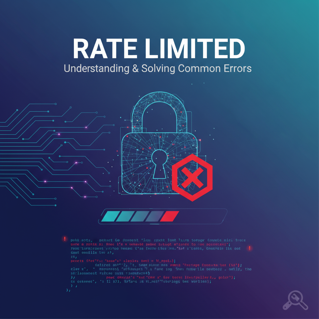 Rate Limited: Understanding & Solving Common Errors