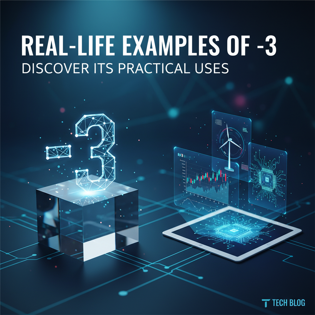 Real-Life Examples of -3: Discover Its Practical Uses