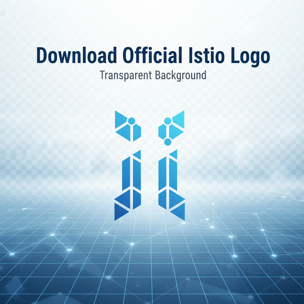 Download Official Istio Logo Transparent Background