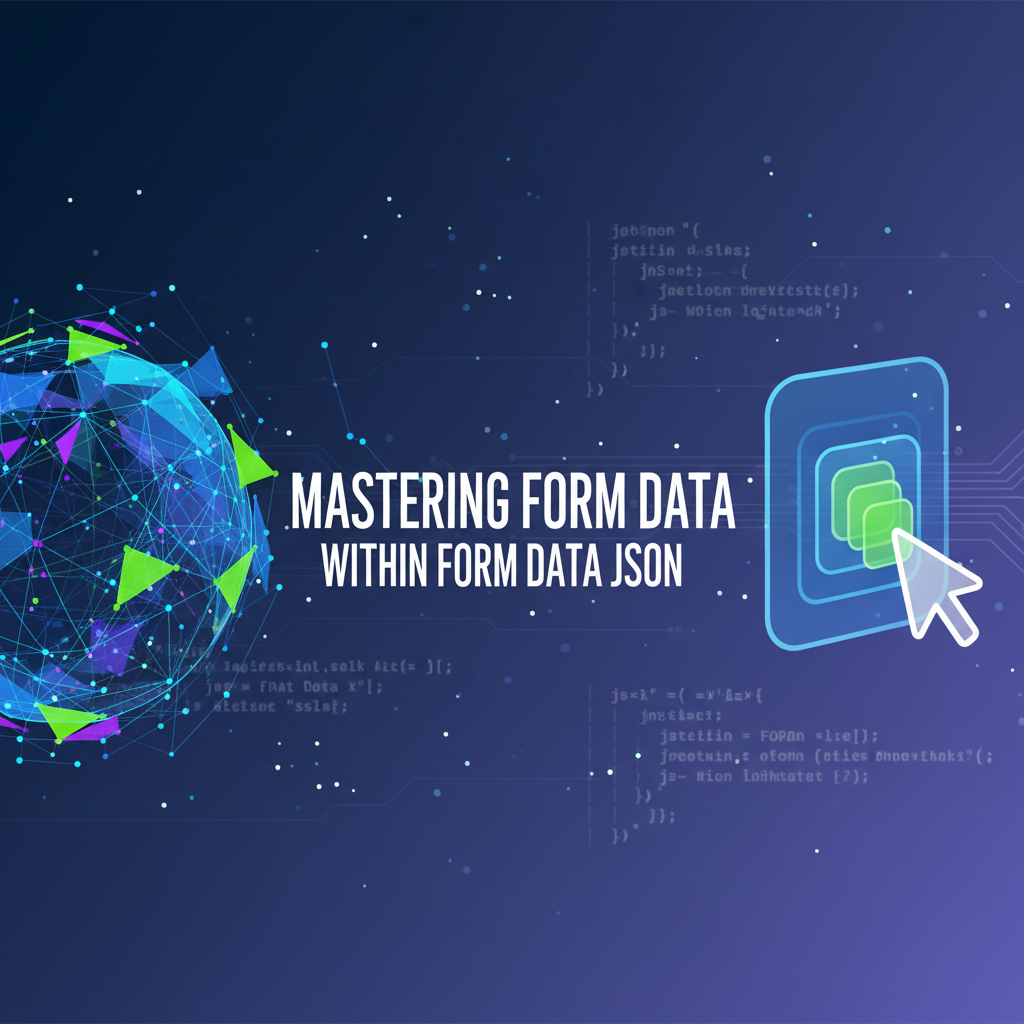 Mastering Form Data Within Form Data JSON