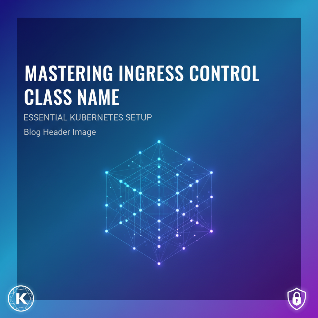 Mastering Ingress Control Class Name: Essential Kubernetes Setup