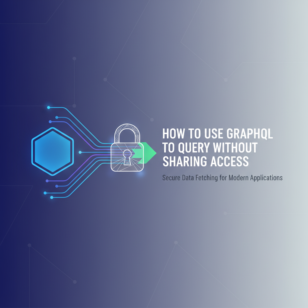 How to Use GraphQL to Query Without Sharing Access