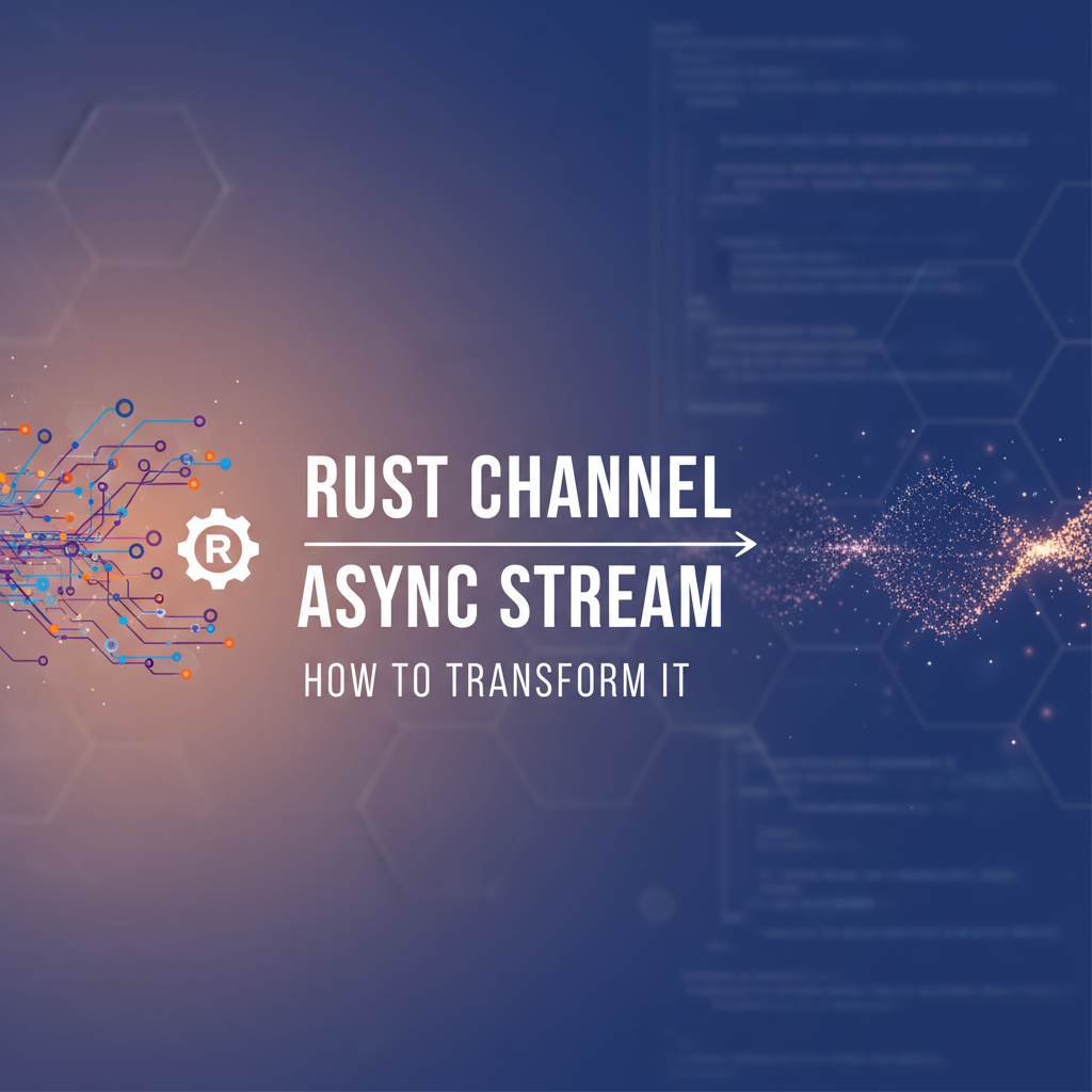 How to Make a Rust Channel into an Async Stream