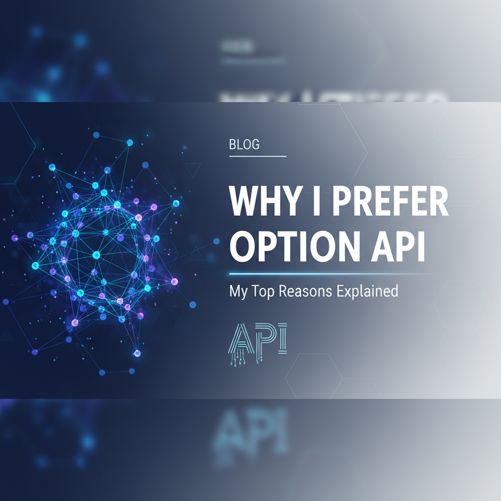 Why I Prefer Option API: My Top Reasons Explained